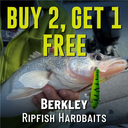 Buy 2, Get 1 Free Berkley Ripfish Hardbaits