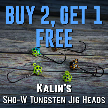 Buy 2, Get 1 Free Kalin's Sho-W Tungsten Jig Heads