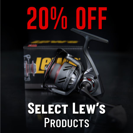 20% Off Select Lew's Products