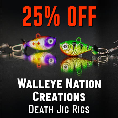 25% Off Walleye Nation Creations Death Jig Rigs
