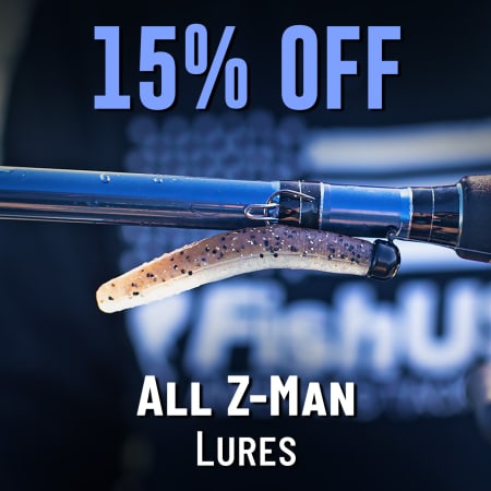 15% Off All Z-Man Lures