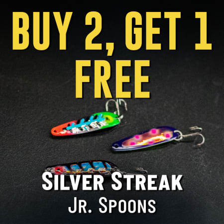 Buy 2, Get 1 Free Silver Streak Jr. Spoons