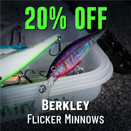 20% Off Berkley Flicker Minnows