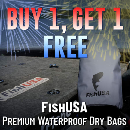 Buy 1, Get 1 Free FishUSA Premium Waterproof Dry Bags