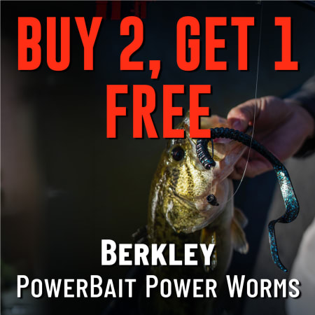 Buy 2, Get 1 Free Berkley PowerBait Power Worms