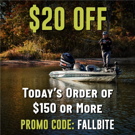 $20 Off Today's Order of $150 or More Promo Code: FALLBITE