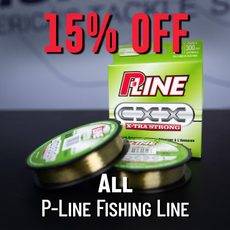 15% Off  All P-Line Fishing Line