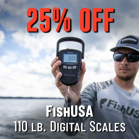 25% Off  FishUSA 110 lb. Digital Scales