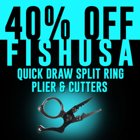 40% Off FishUSA Quick Draw Split Ring Plier & Cutters