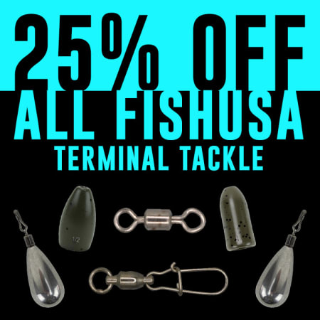25% Off All FishUSA Terminal Tackle