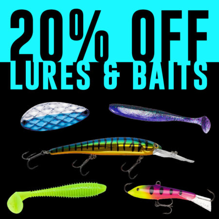 20% Off Lures & Baits