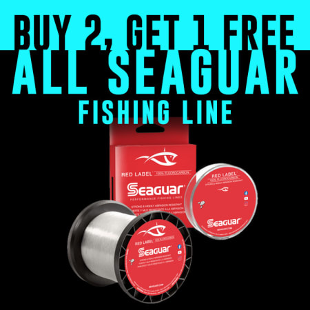 Buy 2 Get 1 Free All Seaguar Fishing Line