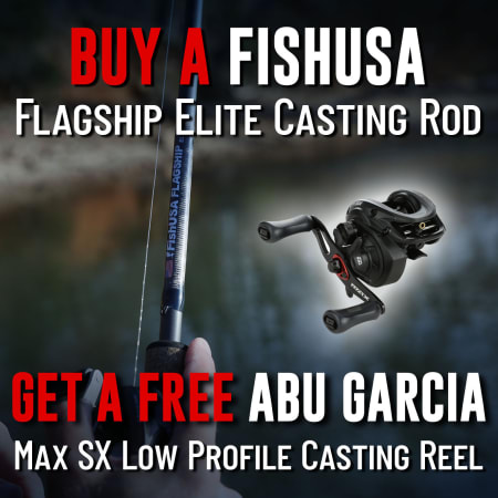Buy a Flagship Elite Casting Rod Get Abu Garcia Max SX Low Profile Casting Reel Free