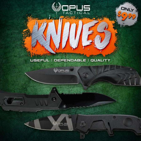The Ultimate Knife: $9.99 Opus Knives