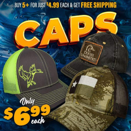Fully Loaded: Caps from Realtree, Mossy Oak, Kryptek & More – $4.99 Each When You Buy 5+!