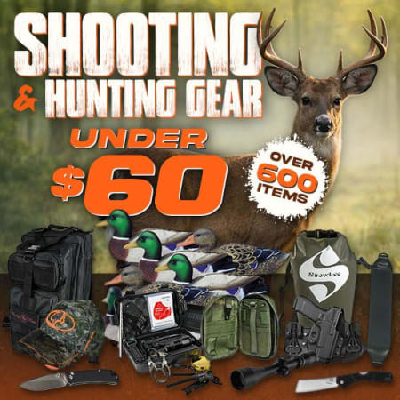 Gear up: Shooting & hunting under $60!