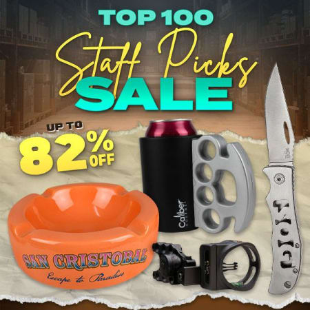 Top 100 staff gear picks, up to 82% off!