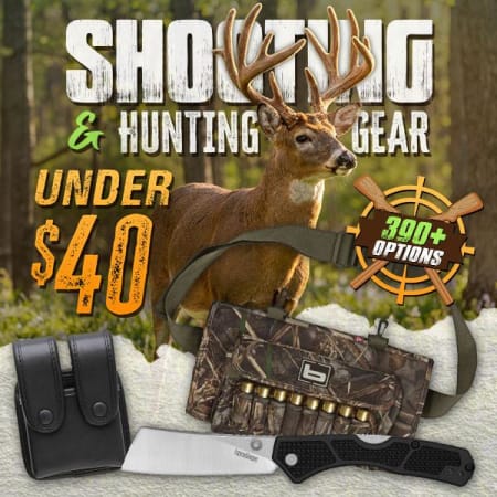 Under $40: Hunting & Shooting Gear Blowout