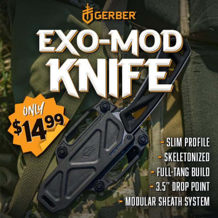 $14.99 Gerber Exo-Mod Knife