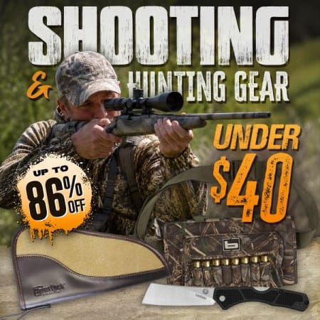 Under $40: Hunting & Shooting Gear Blowout