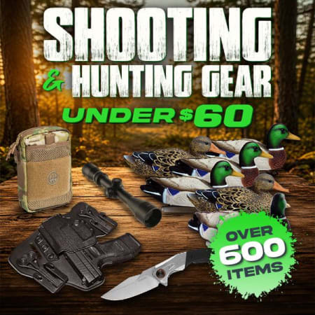 Gear up: Shooting & hunting under $60!