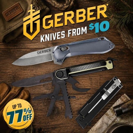 Prices Slashed on Gerber Blades – Built to Last, Priced to Sellout!