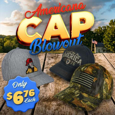 Americana Cap Blowout: Just $6.76