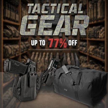 Tactical Gear: up to 77% off