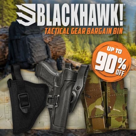 Blackhawk Tac Gear Bargain Bin up to 90% off!