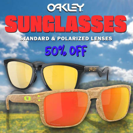 Oakley Sunglasses 50% Off
