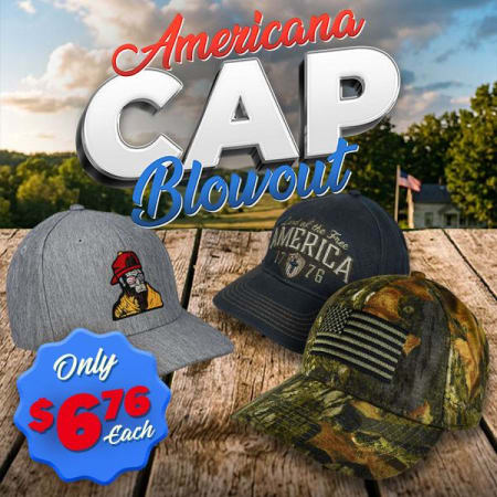 Americana Cap Blowout: Just $6.76