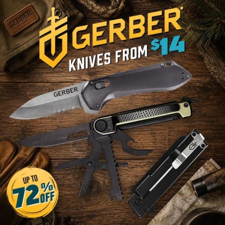 Prices Slashed on Gerber Blades – Built to Last, Priced to Sellout!