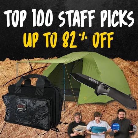 Top 100 staff gear picks, up to 82% off!