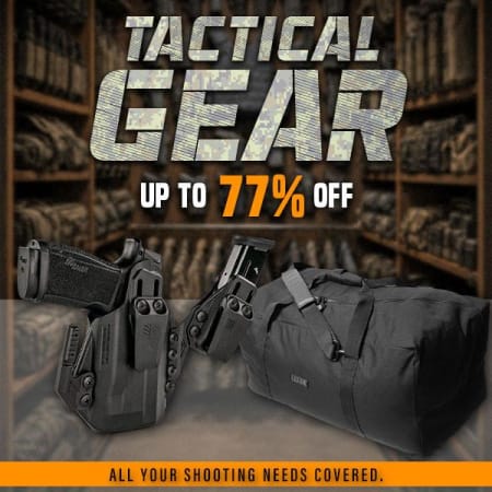 Tactical Gear: up to 77% off