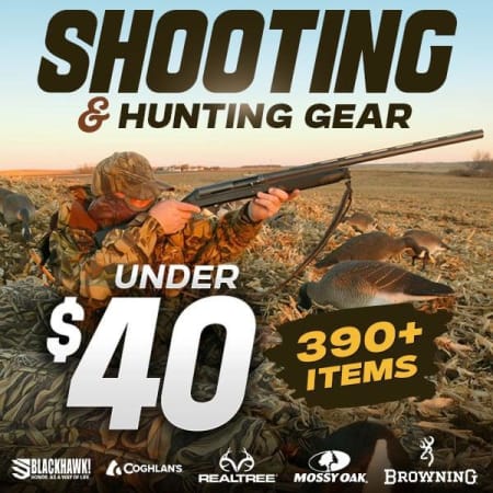 Gear up: Shooting & hunting under $40!