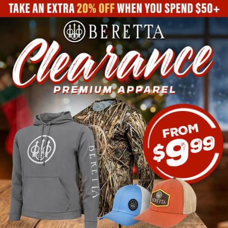 Beretta Than Ever: Premium Apparel from $9.99