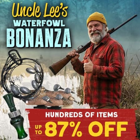 Lee's Waterfowl Bonanza. Top picks up to 87% off gear.