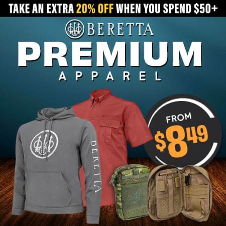 Beretta Than Ever: Premium Apparel from $8.49