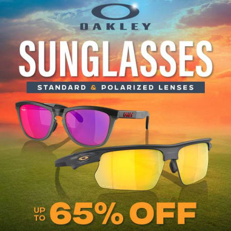 Oakley Sunglasses up to 65% Off
