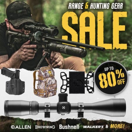 Range & Hunting Gear Sale—Limited Time Only!