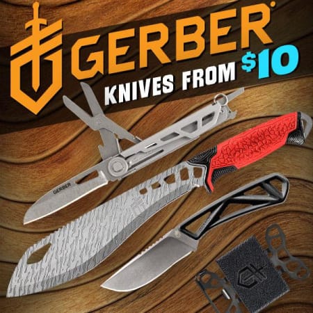 Prices Slashed on Gerber Blades – Built to Last, Priced to Sellout!