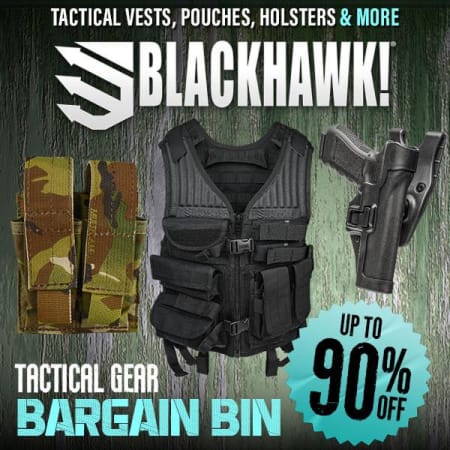 Blackhawk Tac Gear Bargain Bin up to 90% off!