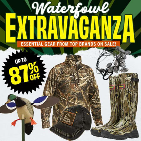 Wing's Waterfowl Extravaganza: essential gear from top brands on sale!