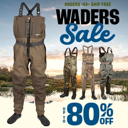 Wade You Waiting For? Dive into Savings on Waders!