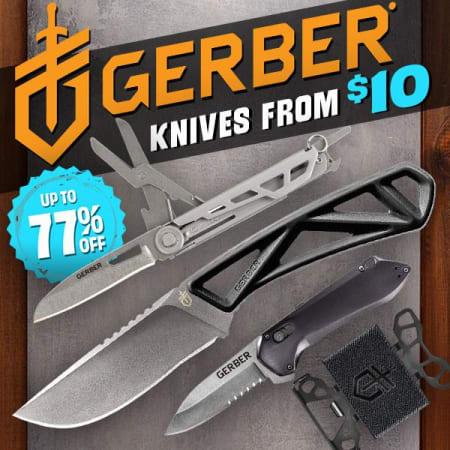 Prices Slashed on Gerber Blades – Built to Last, Priced to Sellout!