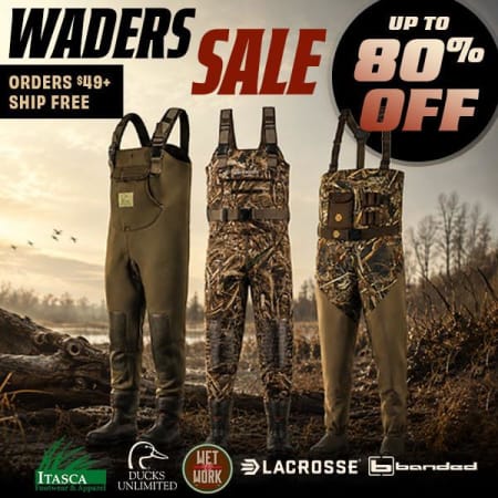Wade You Waiting For? Dive into Savings on Waders!
