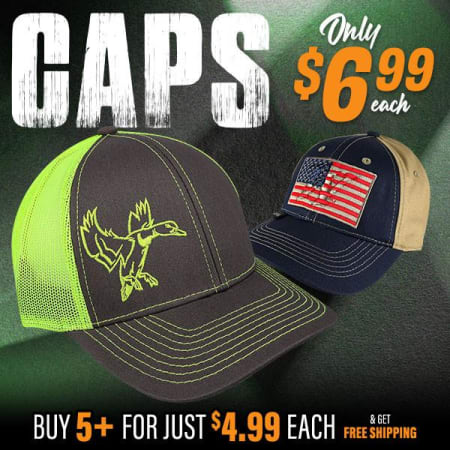 Fully Loaded: Caps from Realtree, Mossy Oak, Kryptek & More – $4.99 Each When You Buy 5+!