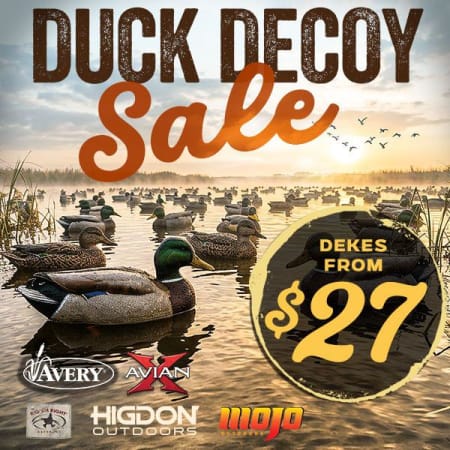 Duck decoy sale from $27