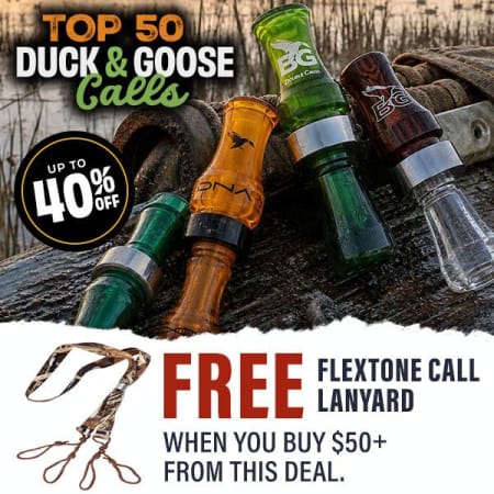 Top 50 Duck & Goose Calls – Now On Sale!