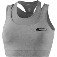 SMILODOX Seamless Spine Sport-BH Damen grau SMILODOX Seamless Spine Sport-BH Damen grau
